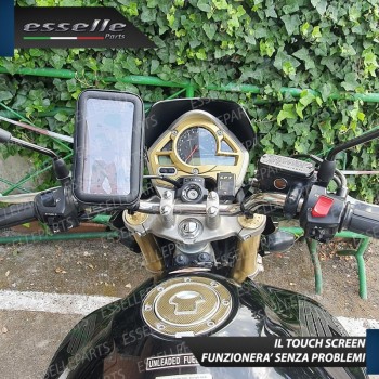 Supporto Impermeabile Porta Cellulare Smartphone per moto,motorini,scooter VESPA TAGLIA XL