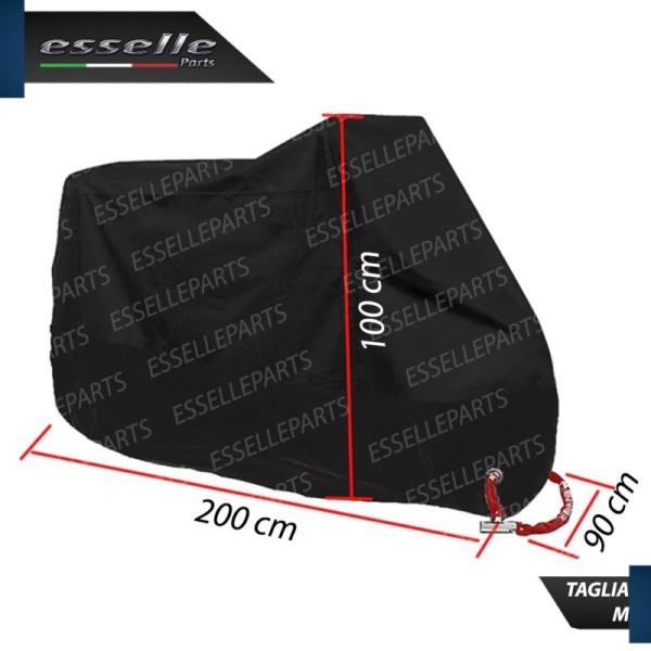 Telo Coprimoto impermeabile in PVC per moto,motorini,scooter HONDA TAGLIA M