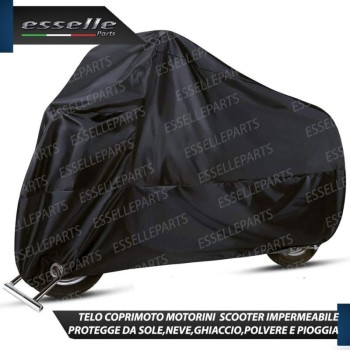 Telo Coprimoto impermeabile in PVC per moto,motorini,scooter KAWASAKI TAGLIA L