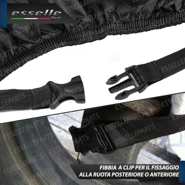 Telo Coprimoto impermeabile in PVC per moto,motorini,scooter KTM TAGLIA L