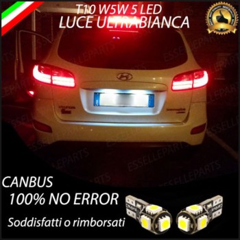 Luci targa 5 LED Canbus