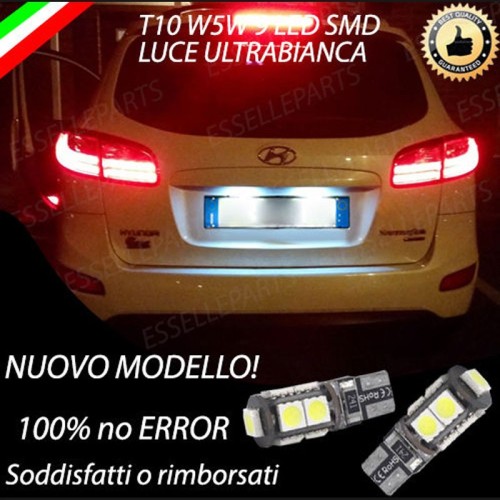 Luci targa 9 LED Canbus