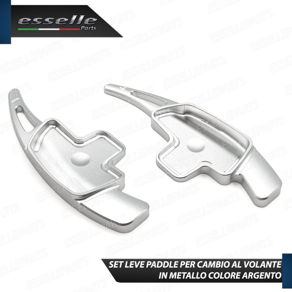 Palette Cambio Al Volante Per Mercedes Classe A W176 Alluminio Paddle Leve Colore Argento