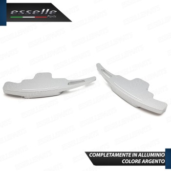Palette Cambio Al Volante Per Mercedes SLK R172 Alluminio Paddle Leve Colore Argento