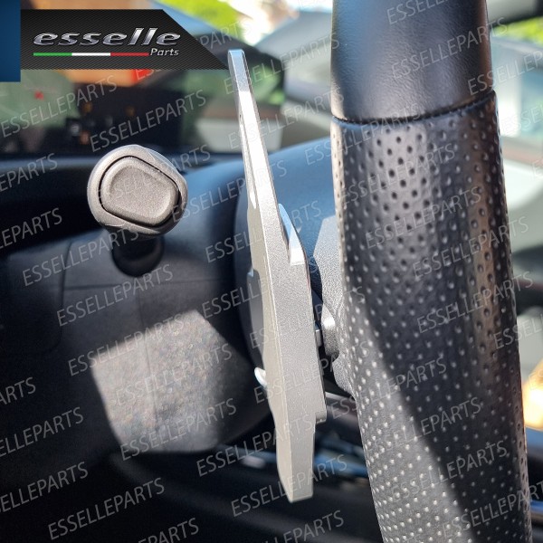 Palette Cambio Al Volante Per Mercedes SLK R172 Alluminio Paddle Leve Colore Argento