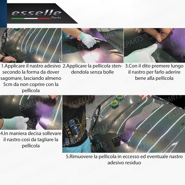 Nastro Da Taglio Adesivo Rimovibile Taglio Di Pellicole Senza Lama Professionale