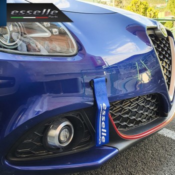 CINGHIA GANCIO TRAINO "ESSELLE PARTS" -COLORE BLU-