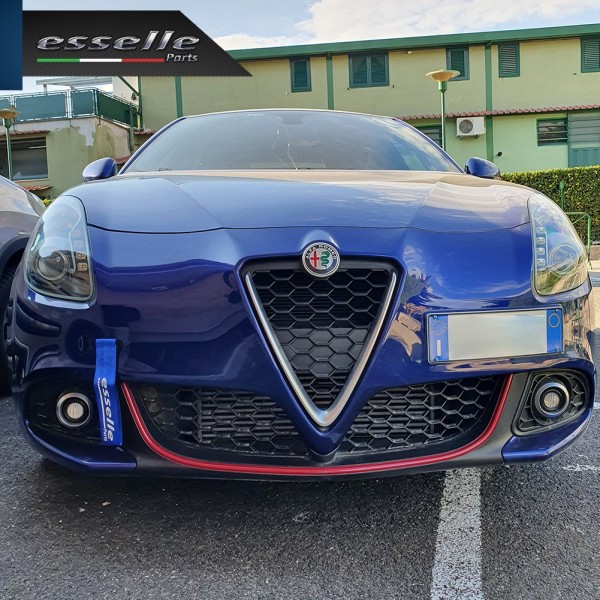 CINGHIA GANCIO TRAINO "ESSELLE PARTS" -COLORE BLU-