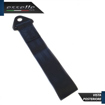 Cinghia Gancio Traino -COLORE NERO- Con Fibia " Esselle Parts "