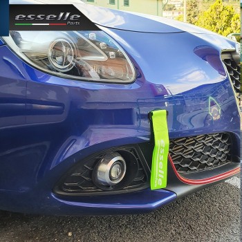 Cinghia Gancio Traino -COLORE VERDE- Con Fibia " Esselle Parts "