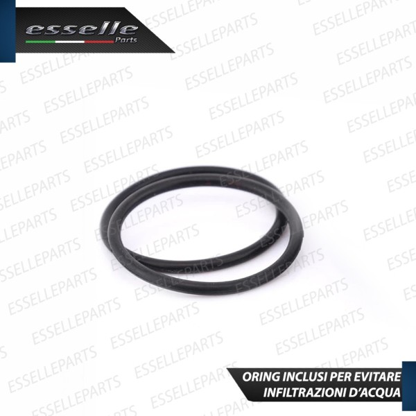 Tappo Elimina Tergicristallo Posteriore in alluminio - per Copertura Foro - COLORE NERO