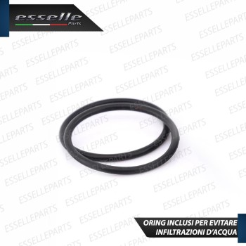 Tappo Elimina Tergicristallo Posteriore in alluminio - per Copertura Foro - COLORE NERO