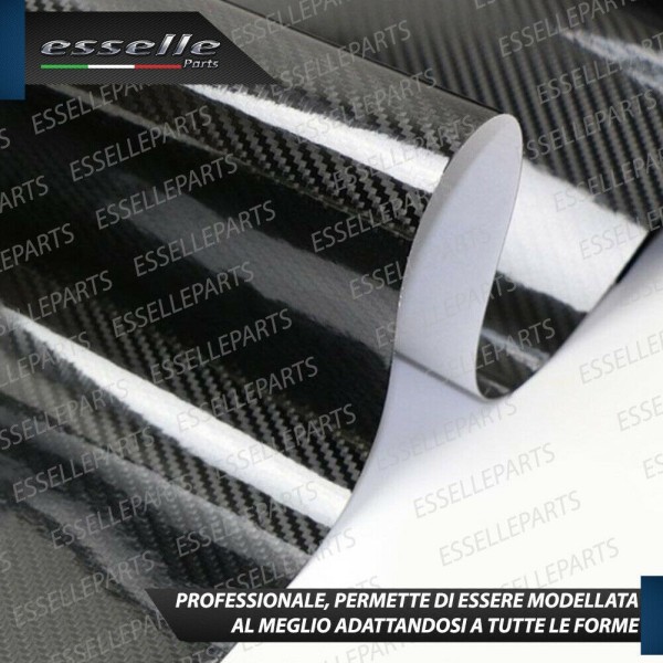 Pellicola Wrapping Carbon look per SYM Adesiva