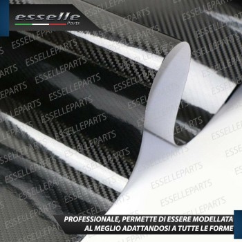 Pellicola Wrapping Carbon look per SYM Adesiva