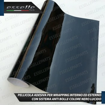 Pellicola Wrapping Nero Lucido per KAWASAKI Adesiva