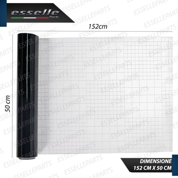 Pellicola Wrapping Nero Lucido per KAWASAKI Adesiva