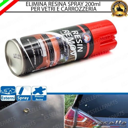 Detergente Rimuovi Resina 200 Ml Auto Carrozzeria, Vetri, Parabrezza
