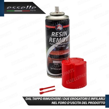 Detergente Rimuovi Resina 200 Ml Auto Carrozzeria, Vetri, Parabrezza