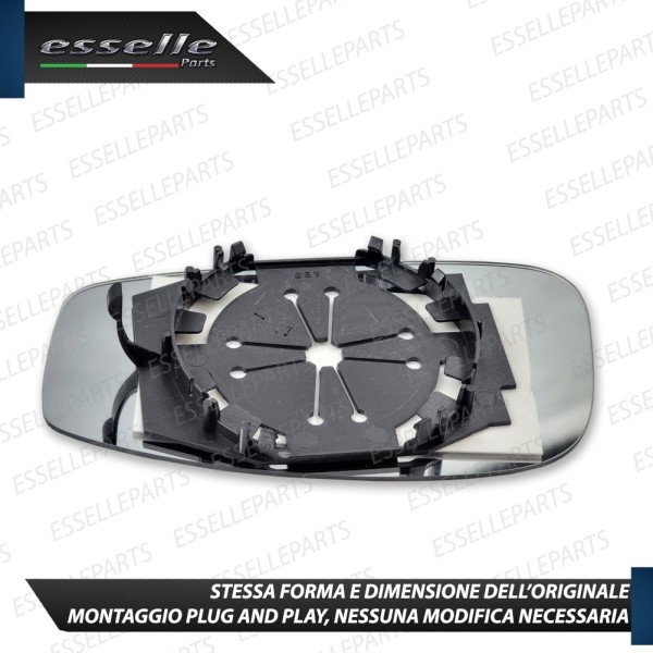 Specchietto LATO GUIDATORE Retrovisore Laterale di Ricambio per Lancia Musa DAL 2004 AL 2009