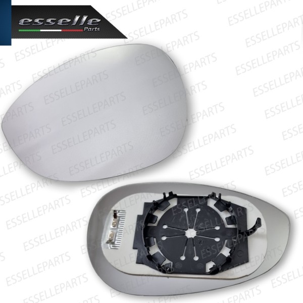 Specchietto LATO GUIDATORE Retrovisore Termico Laterale Di Ricambio Per Abarth 500 595 695