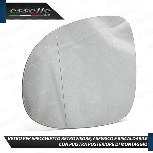 Specchietto LATO GUIDATORE Retrovisore Laterale di Ricambio per VW Golf Plus dal 2009