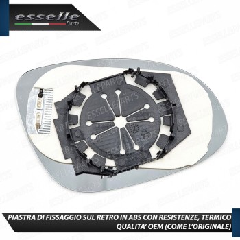 Specchietto LATO GUIDATORE Retrovisore Laterale di Ricambio per VW Golf Plus dal 2009