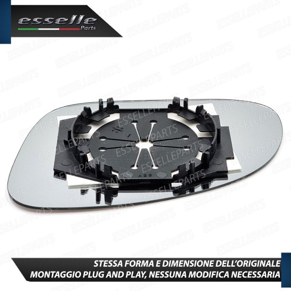 Specchietto LATO PASSEGGERO Retrovisore Laterale di Ricambio per VW Golf Plus dal 2009