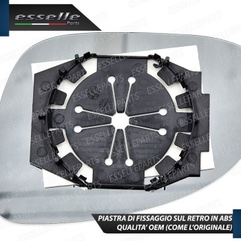 Specchietto LATO PASSEGGERO Retrovisore Laterale di Ricambio per VW Golf Plus dal 2009