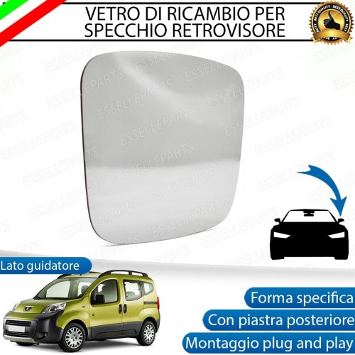 Specchietto Lato Guidatore Retrovisore Laterale Di Ricambio Per PEUGEOT BIPPER