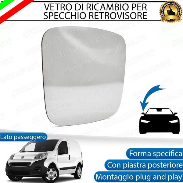 Specchietto Lato Passeggero Retrovisore Laterale Di Ricambio Per FIAT FIORINO