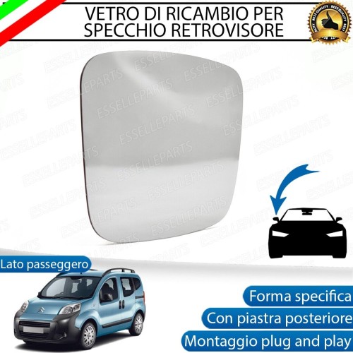 Specchietto Retrovisore Lato Passeggero Laterale Di Ricambio Per CITROEN NEMO