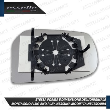 Specchietto Retrovisore LATO GUIDATORE Laterale di Ricambio per Fiat PUNTO MK3 CLASSIC DAL 2007