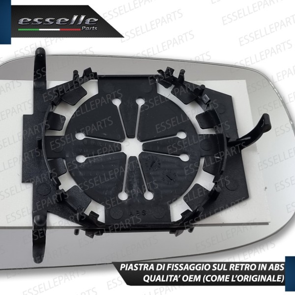 Specchietto Retrovisore LATO PASSEGGERO Laterale di Ricambio per Fiat PUNTO MK3 CLASSIC DAL 2007