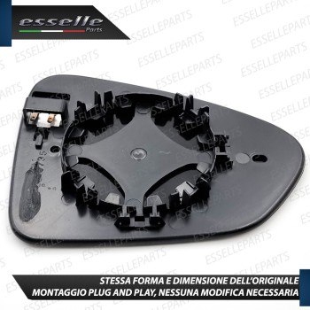 Specchietto LATO PASSEGGERO Retrovisore Termico Laterale di Ricambio per FIAT TIPO