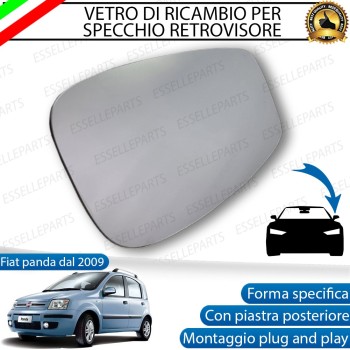 Specchietto Lato Guidatore Retrovisore Laterale di Ricambio per Fiat Panda MK2 DAL 2009