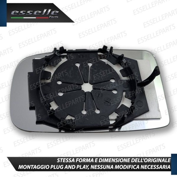 Specchietto Lato Passeggero Retrovisore Laterale Di Ricambio Per Fiat Panda MK2 Fino Al 2009