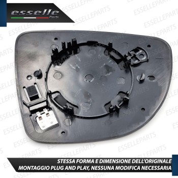 Specchietto Lato Guidatore Retrovisore Termico Laterale di Ricambio per RENAULT CLIO 4 Specchietto Lato Guidatore Retrovisore Termico Laterale di Ricambio per RENAULT CLIO 4