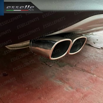 Terminale Di Scarico Marmitta Finalino Cromato Inox MG ZS Restyling