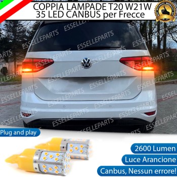 Coppia Frecce Posteriori WY21W 35 LED Canbus VW TOURAN 5T1