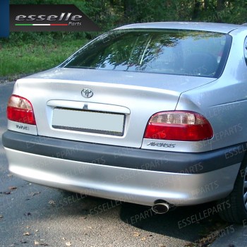 Terminale Di Scarico marmitta Finalino Cromato Per Toyota Avensis MK1 Inox Ovale