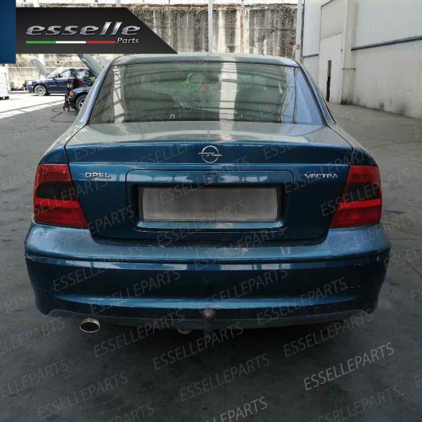 Terminale Di Scarico marmitta Finalino Cromato Per Opel Vectra B Inox Ovale