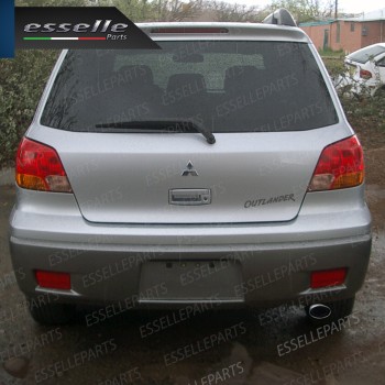 Terminale Di Scarico marmitta Finalino Cromato Per Mitsubishi Outlander MK1 Inox Ovale Terminale Di Scarico marmitta Finalino Cromato Per Mitsubishi Outlander MK1 Inox Ovale