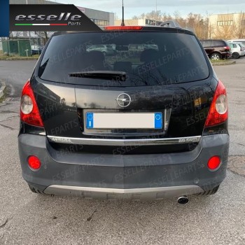 Terminale Di Scarico marmitta Finalino Cromato Per Opel Antara Inox Ovale Terminale Di Scarico marmitta Finalino Cromato Per Opel Antara Inox Ovale