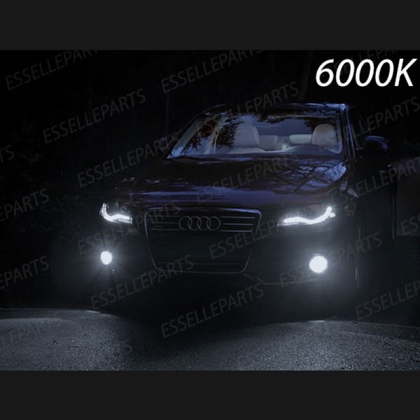 Kit Full LED Fendinebbia H11 6400 Lumen 6000K bianco AUDI A4 B8 PRE-RESTYLING