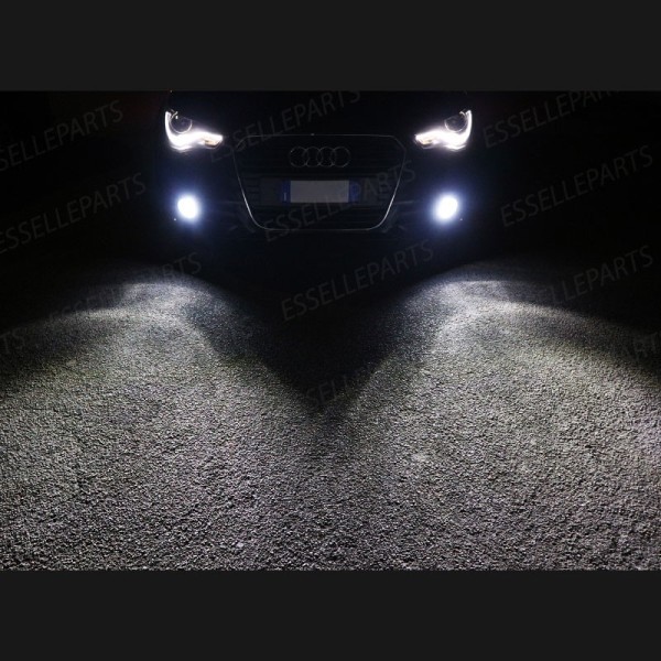 Kit Full LED Fendinebbia H11 6400 Lumen 6000K bianco AUDI A1 8x Pre-Restyling