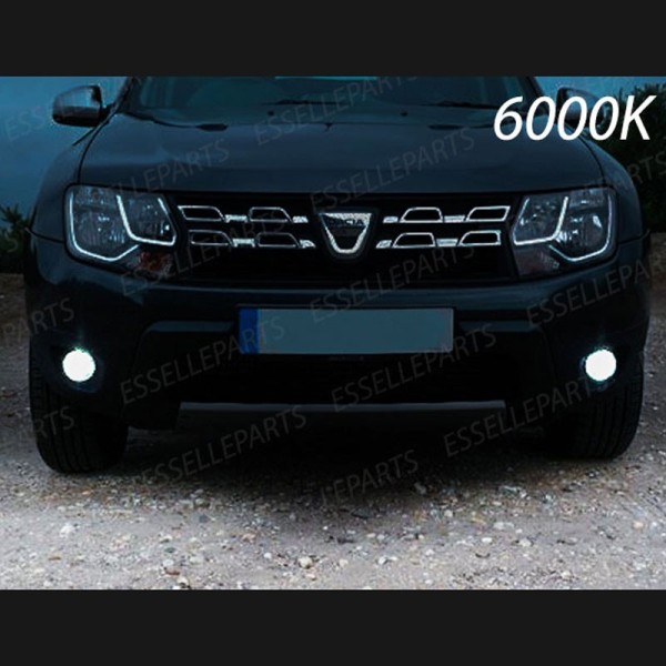 Kit Full LED Fendinebbia H11 6400 Lumen 6000K bianco DACIA DUSTER RESTYLING