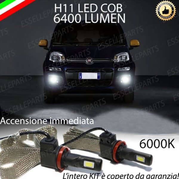 Kit Full LED Fendinebbia H11 6400 LUMEN FIAT PANDA III