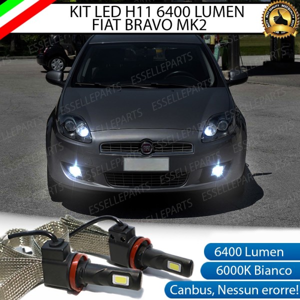 Kit Full LED Fendinebbia H11 6400 LUMEN FIAT BRAVO II