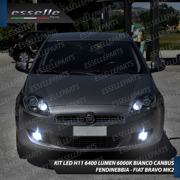 Kit Full LED Fendinebbia H11 6400 LUMEN FIAT BRAVO II