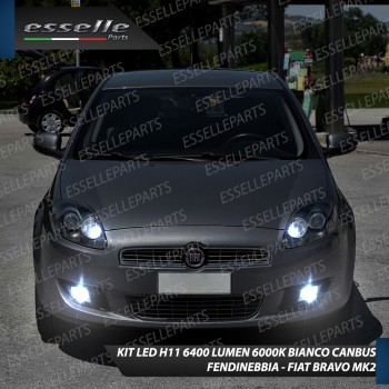 Kit Full LED Fendinebbia H11 6400 LUMEN FIAT BRAVO II